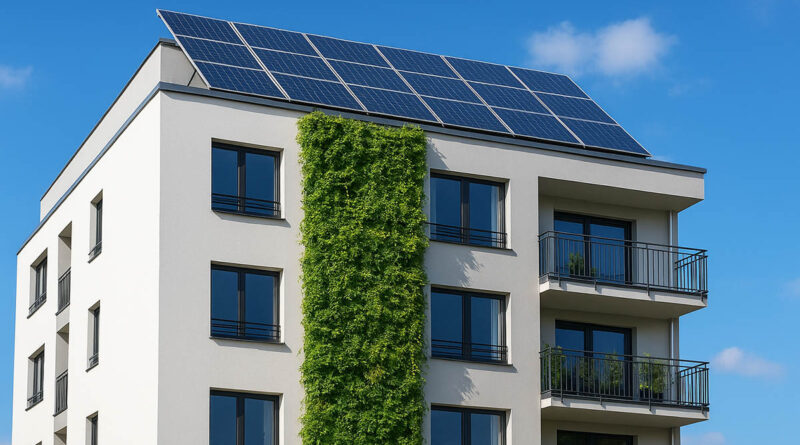 Green building in Poland